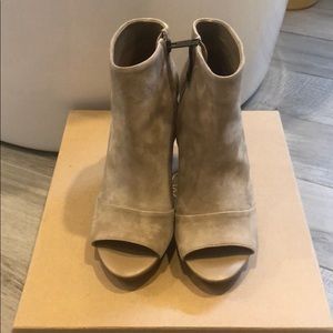 Joie Peep Toe Chunky Heel